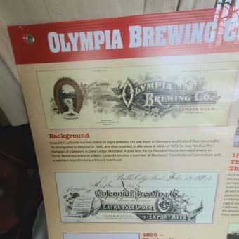 Olympia Brewing Company poster